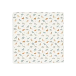 Jollein                    Lot de 3 Langes Gaze de Coton Roarsome     Multicolor            70x70 cm