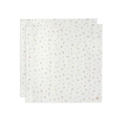 Jollein Lot de 2 Langes Gaze de Coton Riverside Multicolor 115x115 cm
