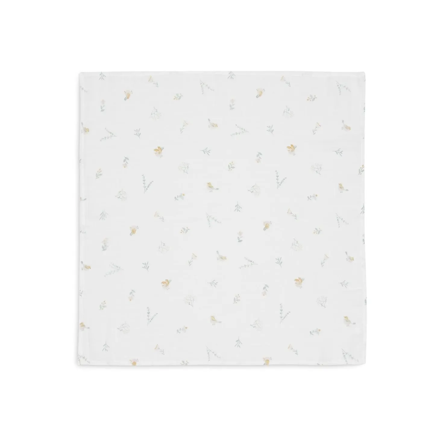 Jollein Lot de 3 Langes Gaze de Coton Lovely Birds Multicolor 70x70 cm