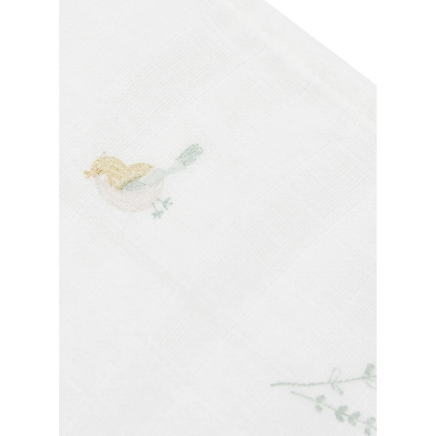 Jollein Lot de 3 Langes Gaze de Coton Lovely Birds Multicolor 70x70 cm