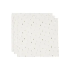 Jollein Lot de 3 Langes gaze de coton small Miffy Nougat 70x70 cm
