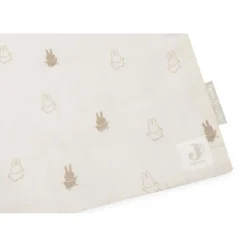 Jollein Lot de 2 Langes gaze de coton large Miffy Nougat 115x115 cm