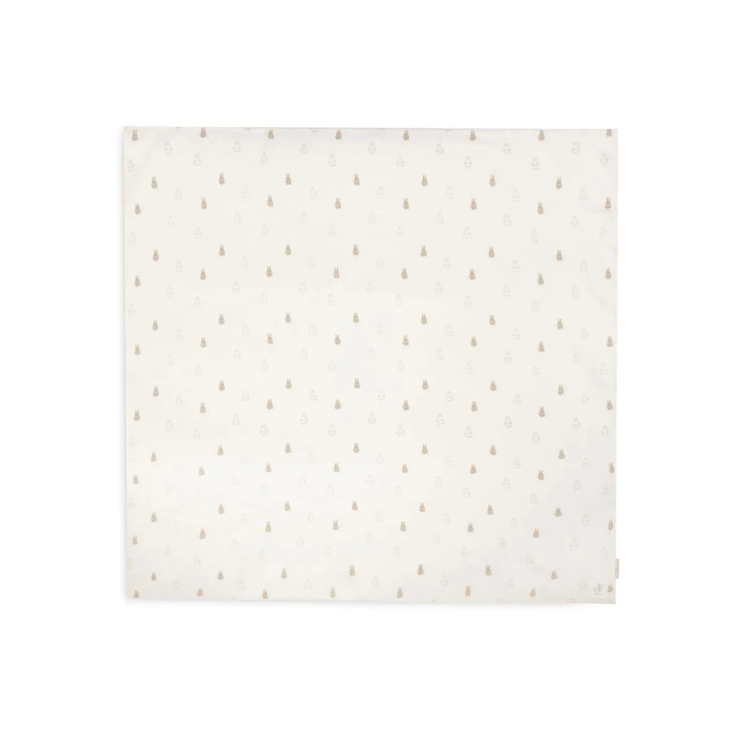 Jollein Lot de 2 Langes gaze de coton large Miffy Nougat 115x115 cm
