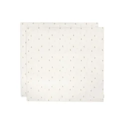 Jollein Lot de 2 Langes gaze de coton large Miffy Nougat 115x115 cm