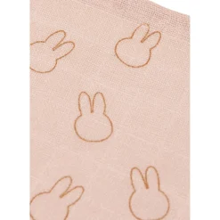 Jollein Lot de 3 Langes Gaze de Coton Miffy Silhouettes Wild Rose 70x70 cm