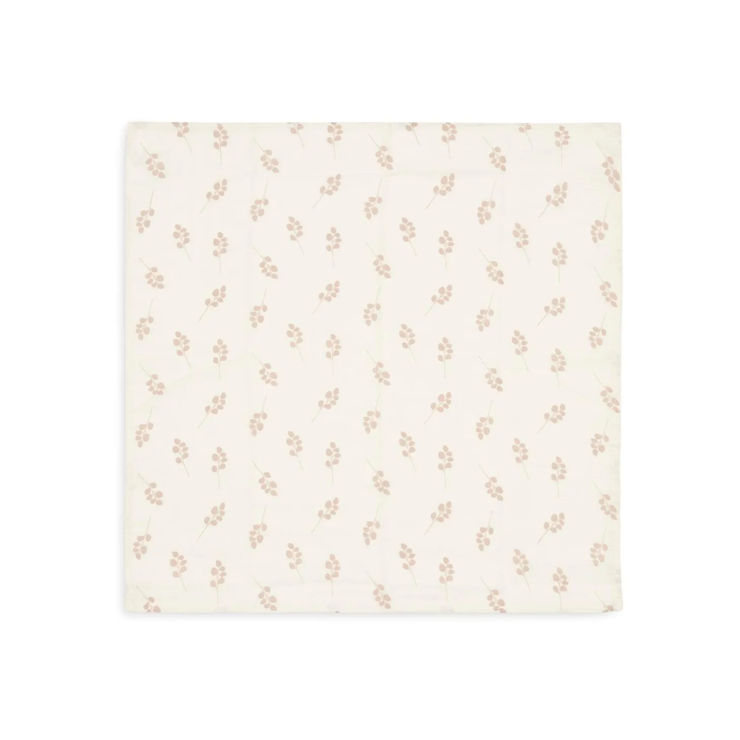 Jollein Lot de 3 langes gaze de coton small twig Wild Rose 70x70 cm