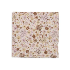 Jollein Lot de 3 Serviette Gaze de Coton Flower Fairies Multicolore 31x31 cm