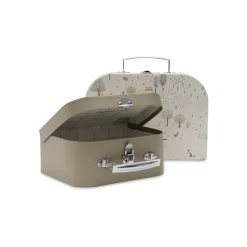 Jollein                    Lot de 2 Valisette à Jouets Tiny Park    Multicolore