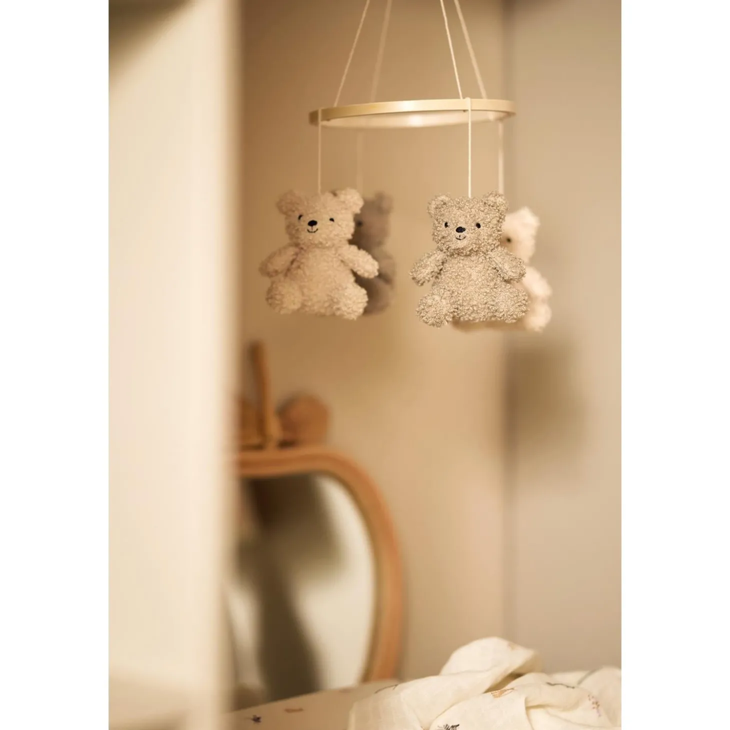 Jollein Mobile Bébé Teddy Bear Olive Green/Natural
