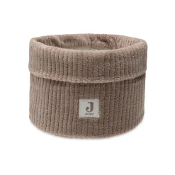 Jollein                    Panier de Soins Cloudy Rib    Milky Coffee