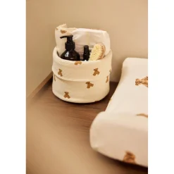 Jollein                    Panier de Soins Waffle Mini Teddy Bear    Multicolore