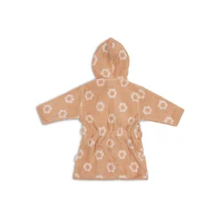 Jollein                    Peignoir Éponge Jacquard Flower    Wild Rose            1-2 ans