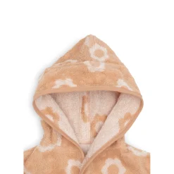 Jollein                    Peignoir Éponge Jacquard Flower    Wild Rose            1-2 ans