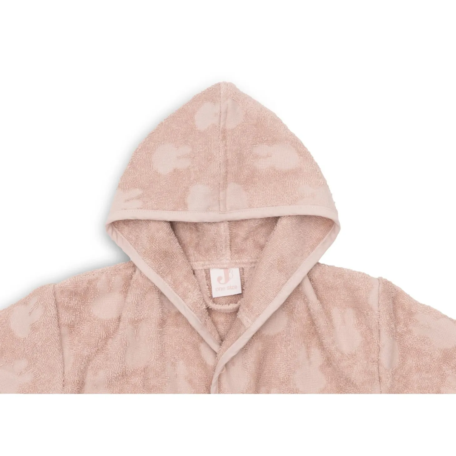 Jollein Peignoir éponge Miffy Jacquard Wild Rose 3-4 ans