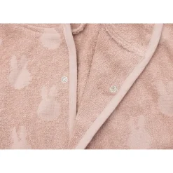 Jollein Peignoir éponge Miffy Jacquard Wild Rose 3-4 ans