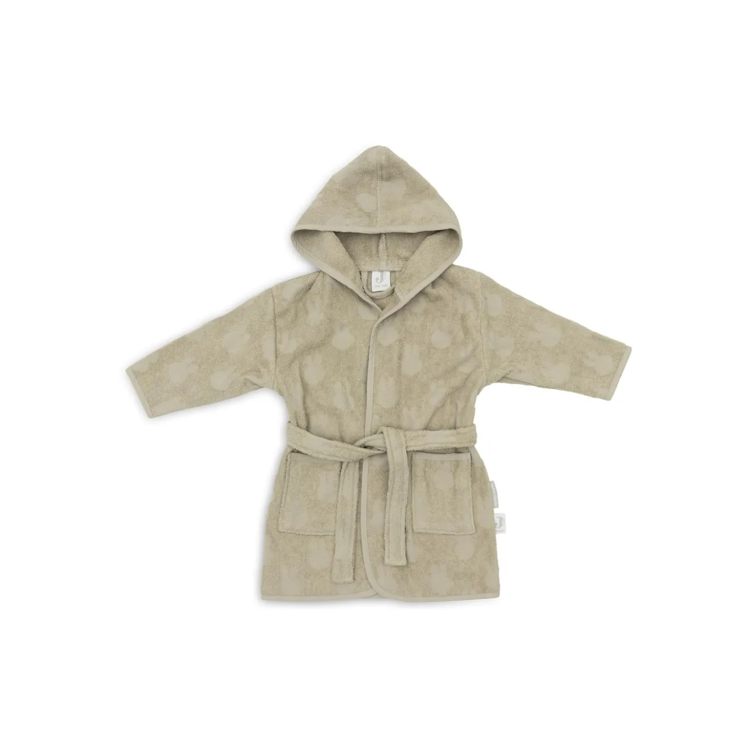 Jollein Peignoir éponge Miffy Jacquard Olive Green