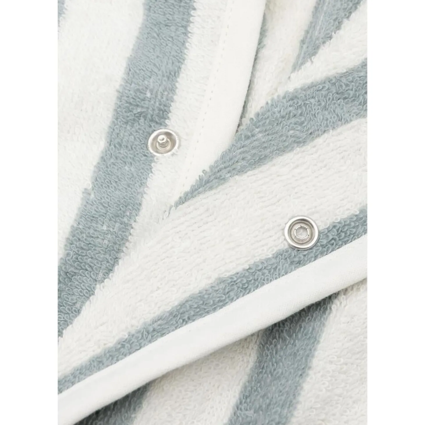 Jollein Peignoir Éponge Stripe GOTS Sea Green 1-2 ans
