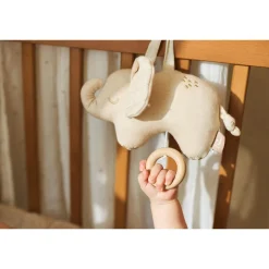 Jollein                    Peluche Musicale Elephant Tales    Multicolore