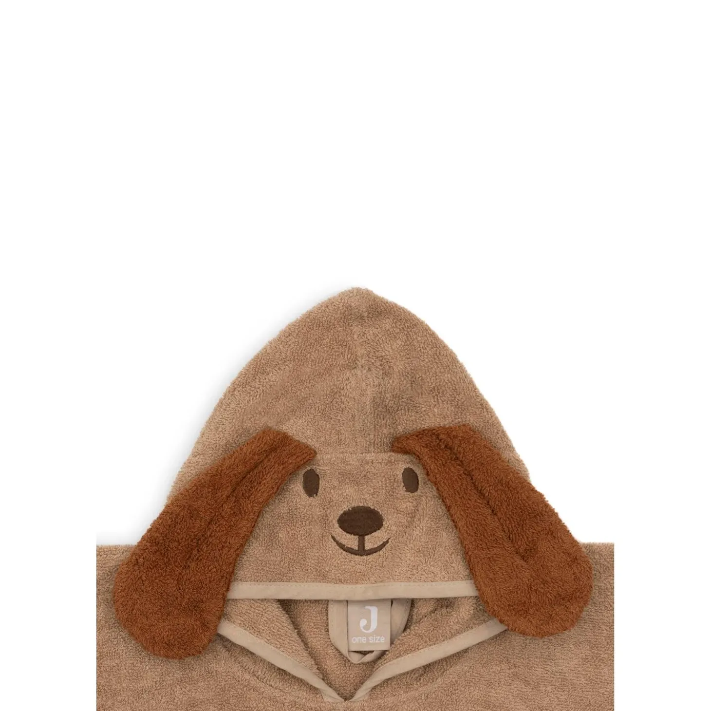 Jollein Poncho de bain Éponge Diego Biscuit
