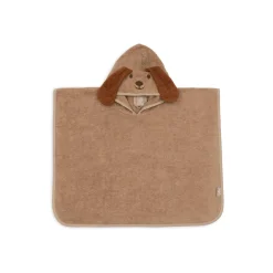Jollein Poncho de bain Éponge Diego Biscuit