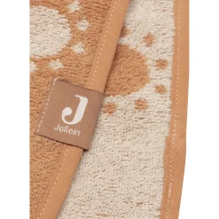 Jollein Poncho de Bain Éponge Jacquard Réversible Sun Terra