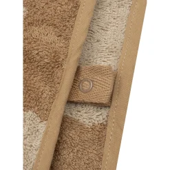 Jollein                    Poncho de Bain Éponge Jacquard Réversible Teddy Bear    Sand