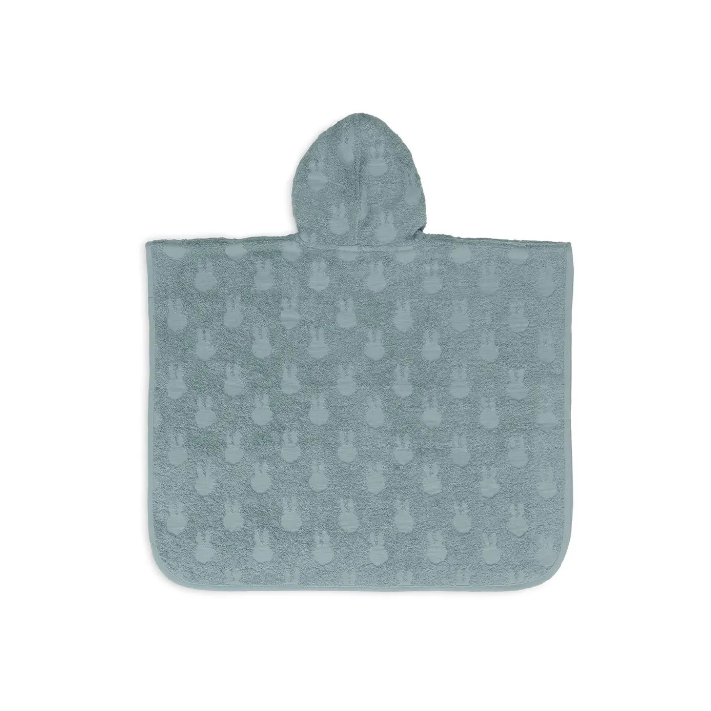 Jollein Poncho de bain Éponge Miffy Jacquard Sea Green