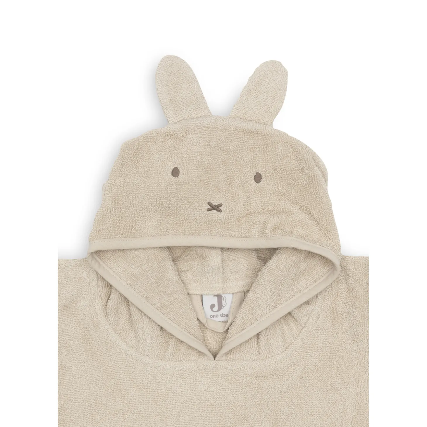 Jollein Poncho de Bain Éponge Miffy Sand