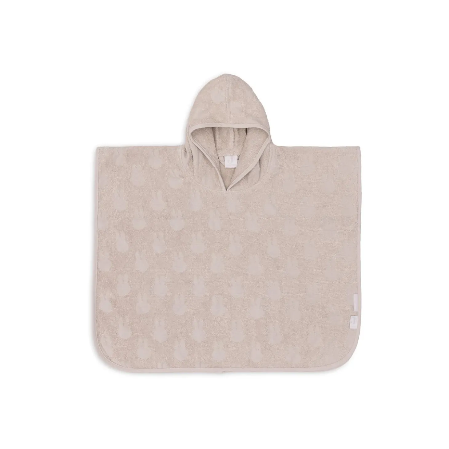 Jollein Poncho de bain Éponge Miffy Jacquard Nougat