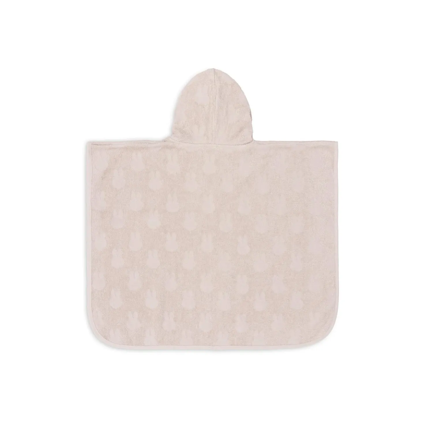 Jollein Poncho de bain Éponge Miffy Jacquard Nougat