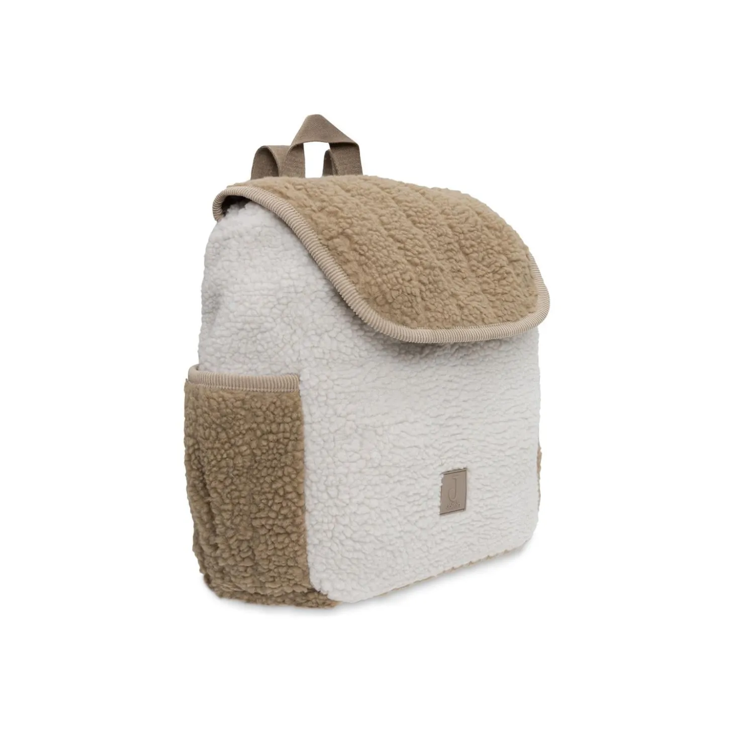 Jollein Sac à dos colourblock naturel Green/Oatmeal
