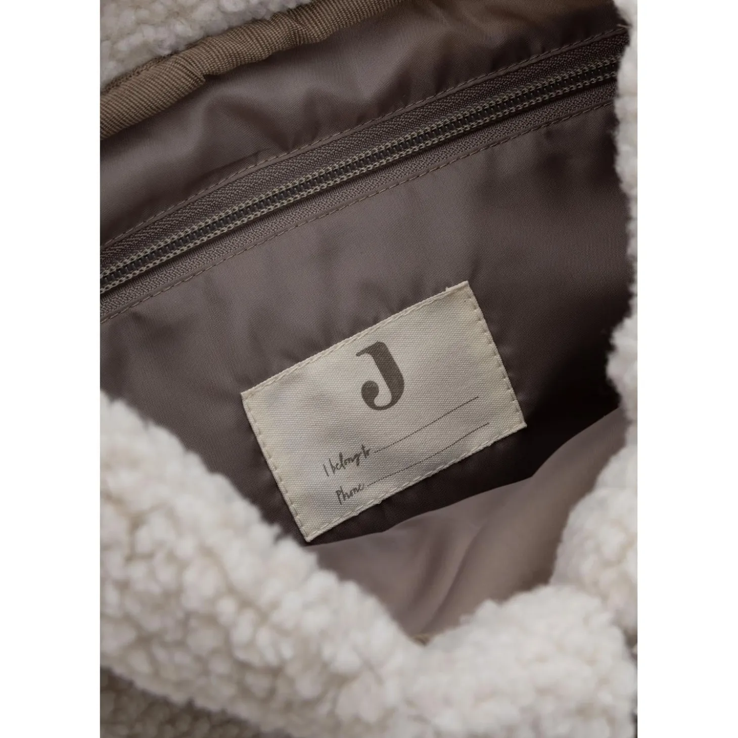 Jollein Sac à dos colourblock naturel Green/Oatmeal