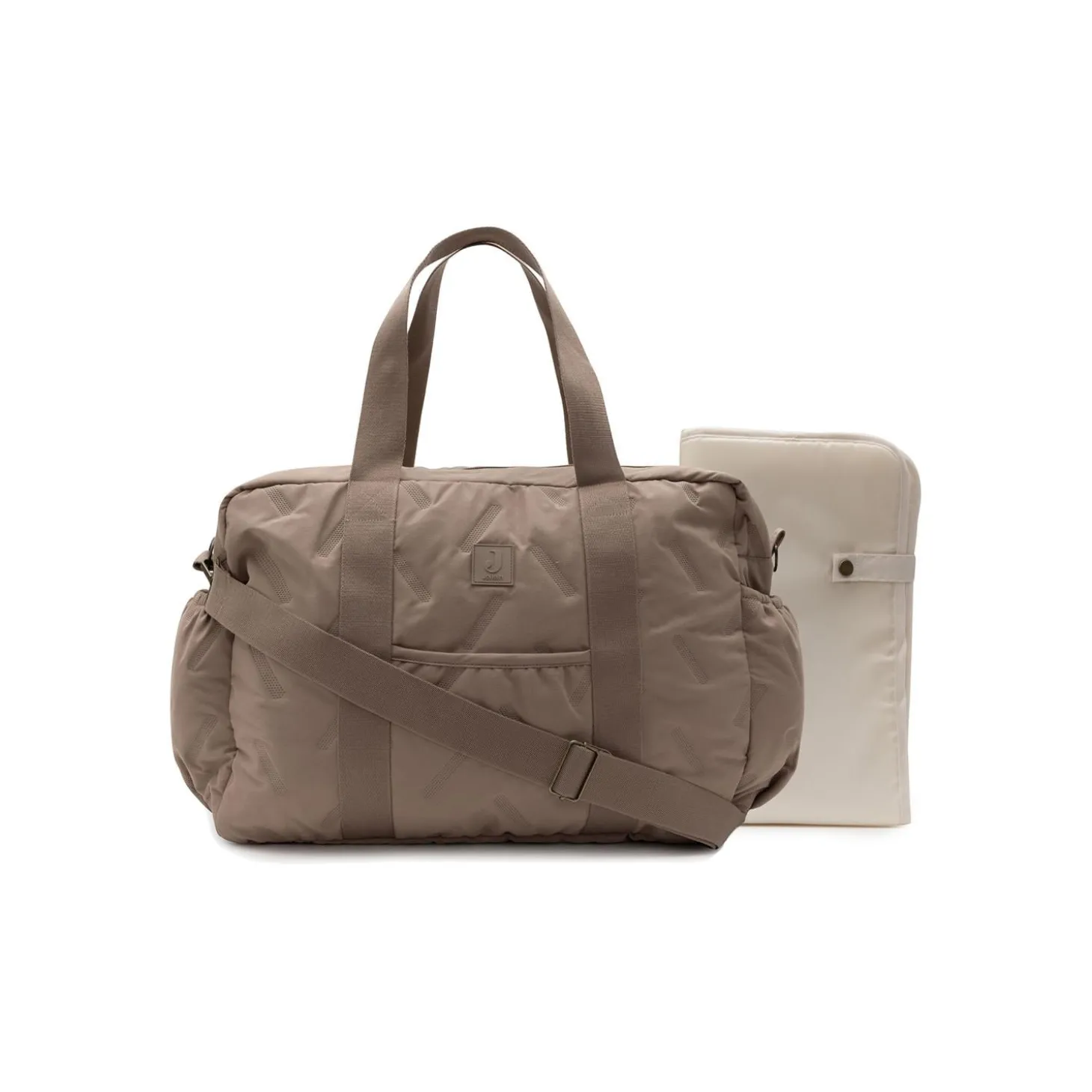 Jollein Sac à langer Embossed Lily Milky Coffee