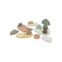 Jollein                    Set de Jeux en Mousse de Bain Kangaroots    Multicolore
