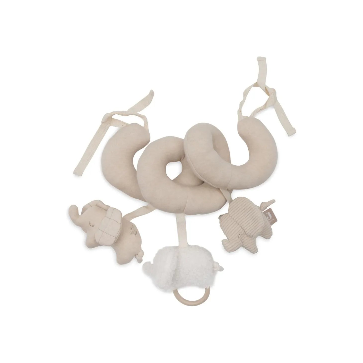Jollein Spirale d'activité Elephant Tales Multicolore