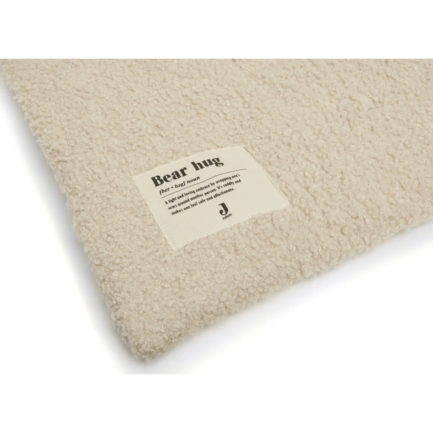 Jollein Tapis de parc boucle Naturel 75x95 cm