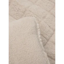 Jollein                    Tapis de Parc Box Teddy    Warm Sand            75x95 cm