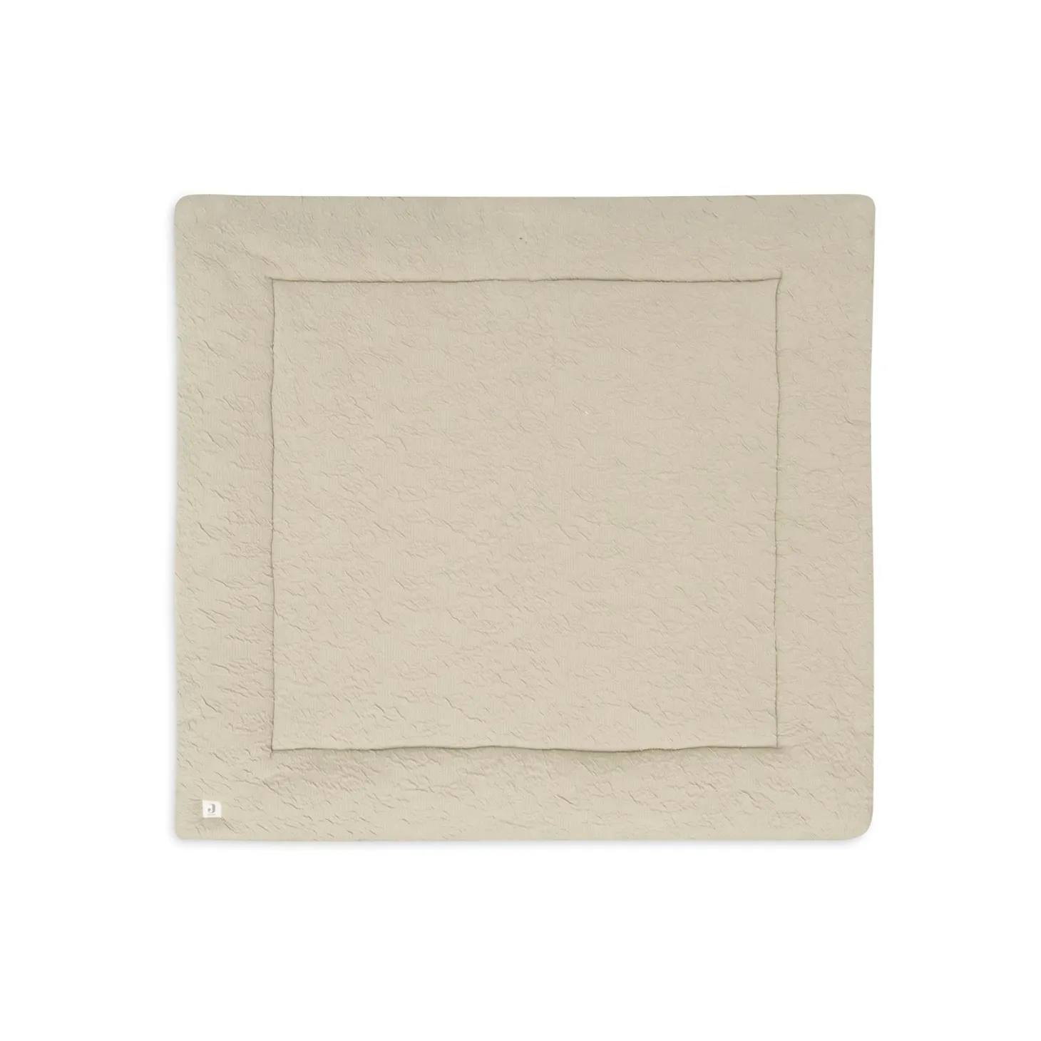 Jollein Tapis de parc soft waves Olive Green 100x100 cm