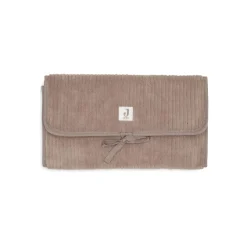 Jollein                    Tapis à Langer nomade avec poches Cloudy Rib    Milky Coffee
