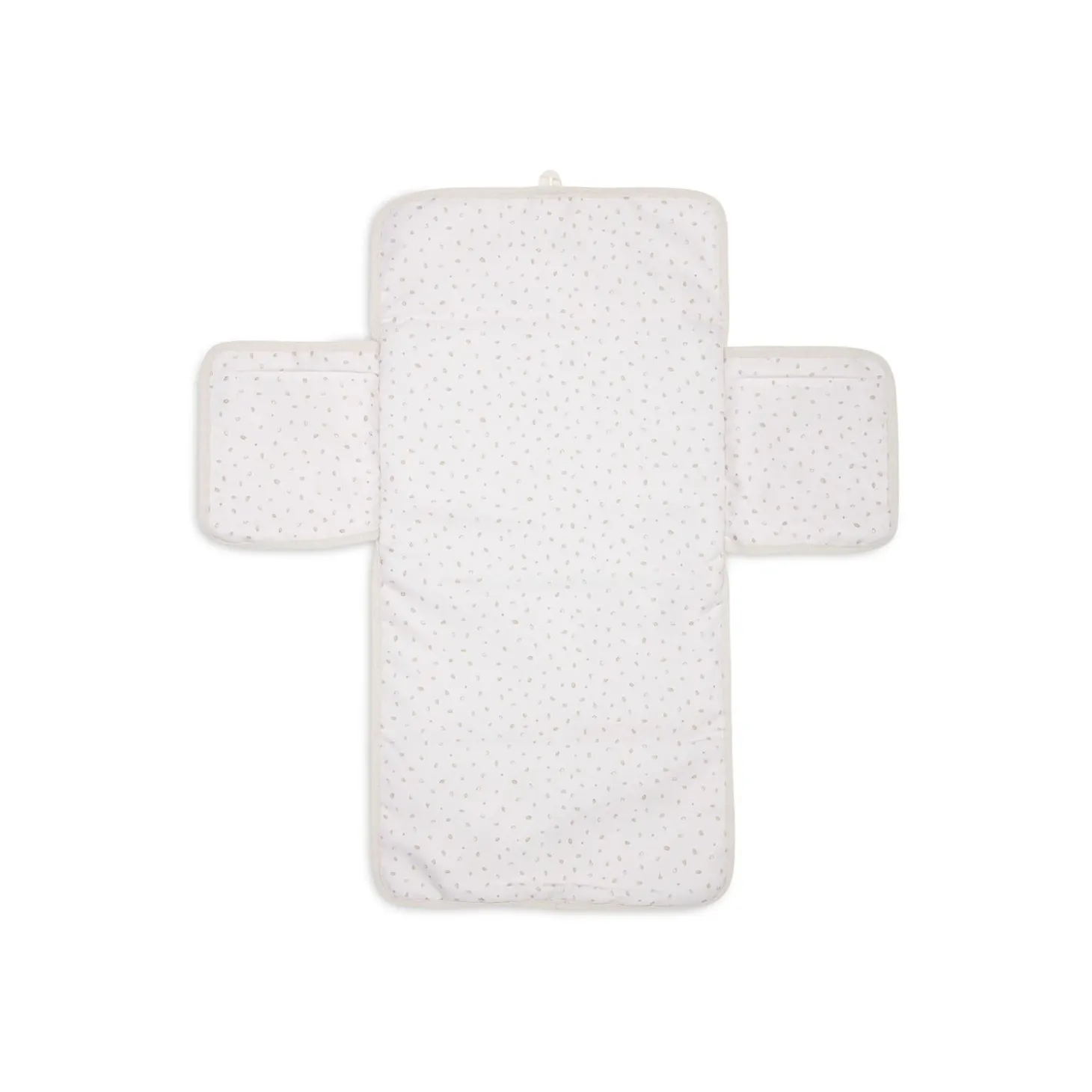 Jollein Tapis à Langer nomade avec poches Cloudy Rib Oatmeal