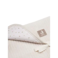 Jollein Tapis à Langer nomade avec poches Cloudy Rib Oatmeal