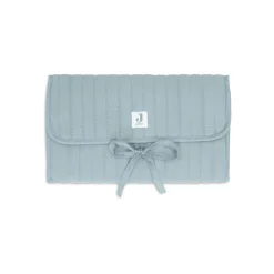 Jollein                    Tapis à Langer nomade Gaze de Coton    Sea Green