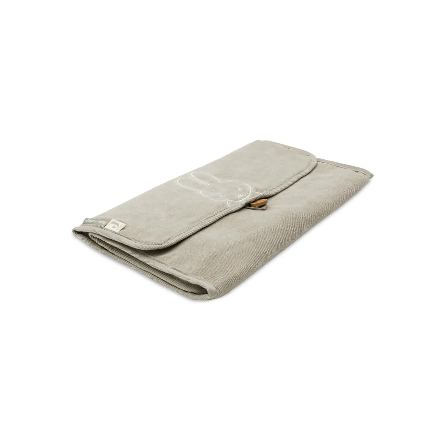 Jollein Tapis à langer nomade Éponge Miffy Olive Green