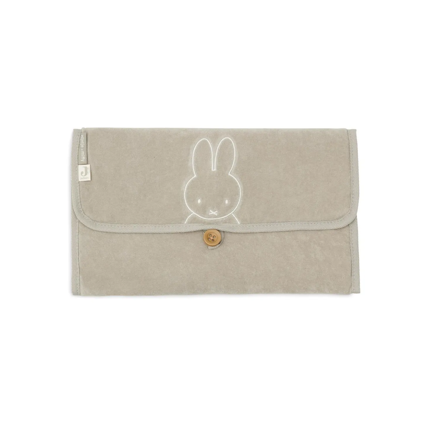 Jollein Tapis à langer nomade Éponge Miffy Olive Green