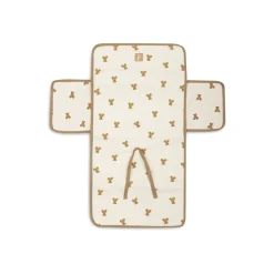 Jollein Tapis à Langer Nomade Waffle Mini Teddy Bear Multicolore