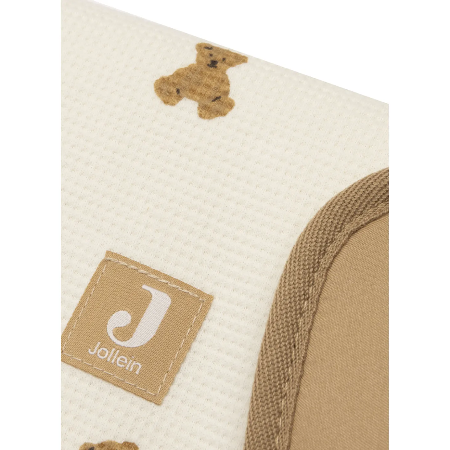 Jollein Tapis à Langer Nomade Waffle Mini Teddy Bear Multicolore