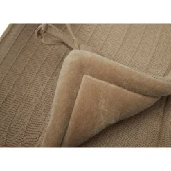 Jollein Tour de lit/Tour de parc Pure Knit Biscuit 30 x 180 cm