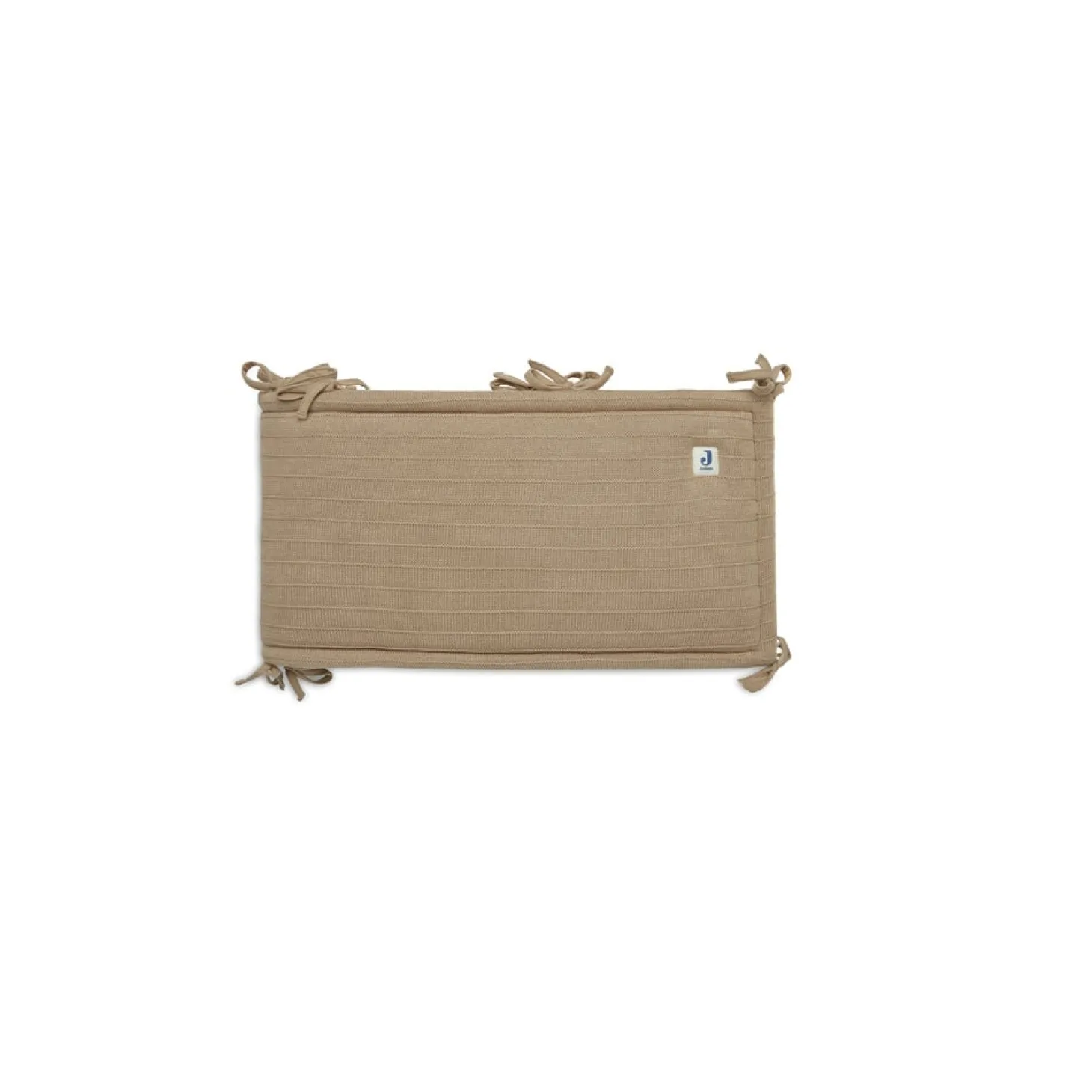 Jollein Tour de lit/Tour de parc Pure Knit Biscuit 30 x 180 cm