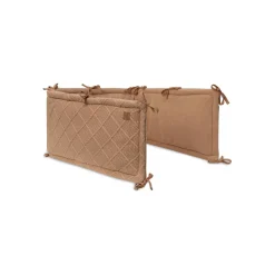 Jollein                    Tour de parc Check Knit    Biscuit            180x30 cm