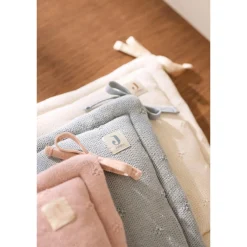 Jollein                    Tour de parc Cosy Knit    Wild Rose            180x30 cm